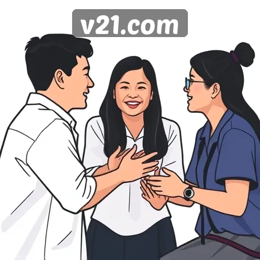 Menilik Komunitas dan Interaksi di v21.com